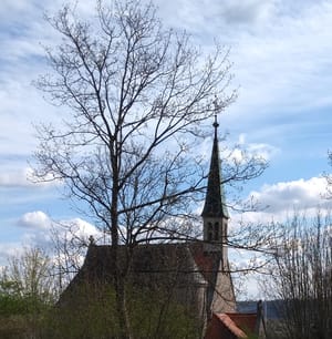 Draußen beten in der Karwoche